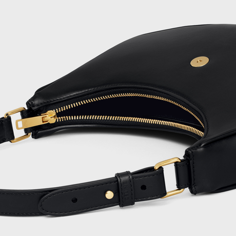 AVA TRIOMPHE SOFT BAG IN SMOOTH CALFSKIN BLACK